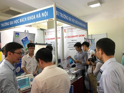 Khai mạc Chợ công nghệ và thiết bị chuyên ngành Công nghệ thông tin - IT Techmart 2018
